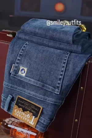 π Menβs Blue Slim Fit Denim Jeans β Stylish Comfortable Casual Wear Everyday Jeans β¨